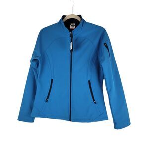 Colorado Clothing Women's Antero Jacket Marble Blue Long Sleeves size Small NWT
